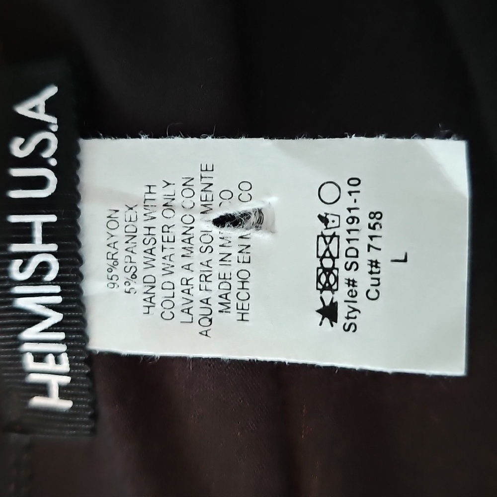 NWOT Size Large Black and Pink Colorblock Dress with Leopard Print - Picture 3 of 5